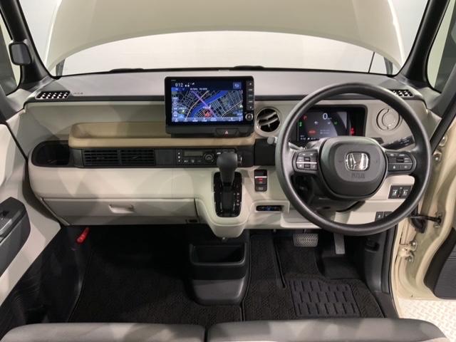 N-BOX ファッションスタイル コンフォートパッケージ H SENSING 新車保証 試乗車 ワンオ-ナ- ナビLXU-242NBi TV Rカメラ CD録音 BTオ-ディオ DVD シ-トヒ-タ- ETC LEDライト VSA(9枚目)