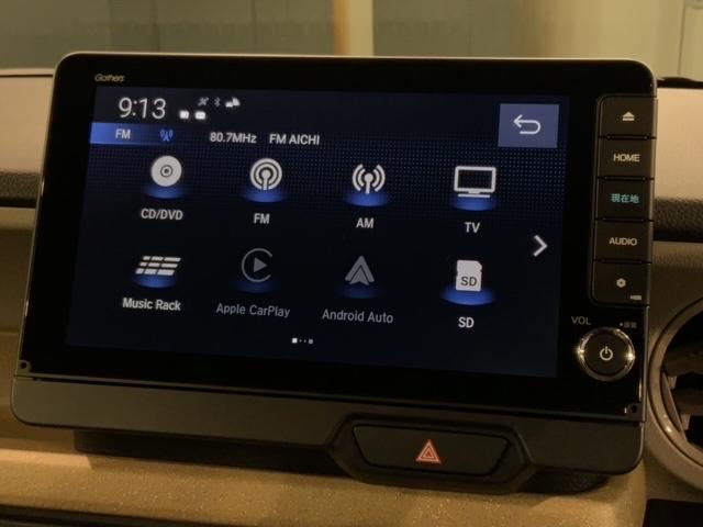 N-BOX ファッションスタイル コンフォートパッケージ H SENSING 新車保証 試乗車 ワンオ-ナ- ナビLXU-242NBi TV Rカメラ CD録音 BTオ-ディオ DVD シ-トヒ-タ- ETC LEDライト VSA(40枚目)