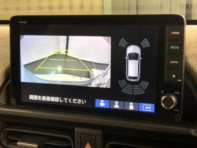 フリード ｅ：ＨＥＶエアー　Ｈ　ＳＥＮＳＩＮＧ　最長５年保証　ワンオ－ナ－　ナビＬＸＭ－２４２ＺＦＮｉ　ＴＶ　Ｒカメラ　ＢＴオ－ディオ　ＥＴＣ　ＬＥＤライト　両側電動ドア　ＶＳＡ　スマ－トキ－　スペアキー　盗難防止装置　ＡＡＣ（7枚目）