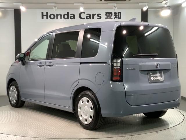 フリード ｅ：ＨＥＶエアー　Ｈ　ＳＥＮＳＩＮＧ　最長５年保証　ワンオ－ナ－　ナビＬＸＭ－２４２ＺＦＮｉ　ＴＶ　Ｒカメラ　ＢＴオ－ディオ　ＥＴＣ　ＬＥＤライト　両側電動ドア　ＶＳＡ　スマ－トキ－　スペアキー　盗難防止装置　ＡＡＣ（48枚目）