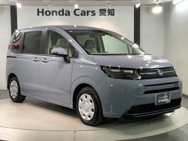 フリード ｅ：ＨＥＶエアー　Ｈ　ＳＥＮＳＩＮＧ　最長５年保証　ワンオ－ナ－　ナビＬＸＭ－２４２ＺＦＮｉ　ＴＶ　Ｒカメラ　ＢＴオ－ディオ　ＥＴＣ　ＬＥＤライト　両側電動ドア　ＶＳＡ　スマ－トキ－　スペアキー　盗難防止装置　ＡＡＣ（52枚目）