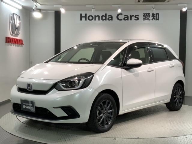 フィット ｅ：ＨＥＶベーシック　Ｈ　ＳＥＮＳＩＮＧ　最長５年保証　ワンオーナー　ナビＶＸＭ－２１５Ｃｉ　Ｒカメラ　ＢＴオ－ディオ　ドラレコ　ＥＴＣ　ＬＥＤライト　ＶＳＡ　クルコン　アルミ　スマートキー　盗難防止装置　整備記録簿（46枚目）