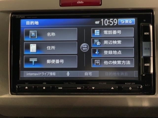 フリードスパイク Ｇエアロ　１年保証　ワンオ－ナ－　ナビＶＸＭ－１５２ＶＦｉ　ＴＶ　Ｒカメラ　ＣＤ録音　ＢＴオ－ディオ　ＤＶＤ　ドラレコ　ＥＴＣ　ＨＩＤ　ＶＳＡ　アルミ　スマ－トキ－　スペアキ－　盗難防止装置　整備記録簿　ＡＡＣ（41枚目）