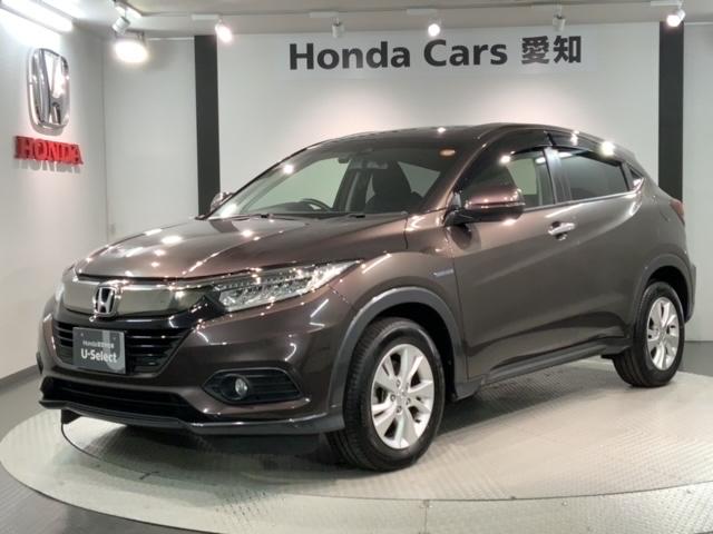 ヴェゼル ハイブリッドＸ・ホンダセンシング　最長５年保証　ワンオ－ナ－　ナビＶＸＭ－１９５ＶＦＥｉ　ＴＶ　Ｒカメラ　ＢＴオ－ディオ　ＤＶＤ　ＥＴＣ　ＬＥＤライト　ＶＳＡ　クルコン　アルミ　スマ－トキ－　盗難防止装置　整備記録簿　ＡＡＣ　１オナ（46枚目）