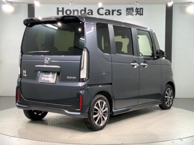 N-BOXカスタム ベースグレード H SENSING 新車保証 試乗車 ワンオ-ナ- ナビLXU-242NBi TV Rカメラ マルチビュー CD録音 BTオ-ディオ DVD シ-トヒ-タ- ETC LEDライト 両側電動ドア VSA(50枚目)
