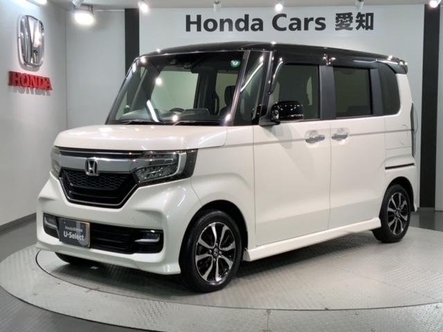 N-BOXカスタム G・Lホンダセンシング カビ臭有り 2ト-ン 1年保証 ワンオ-ナ- ナビVXM-174CSi TV Rカメラ BTオ-ディオ ETC LEDライト VSA アルミ スマ-トキ- スペアキー 盗難防止装置 整備記録簿 AAC(46枚目)
