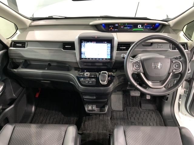 フリード+ハイブリッド ハイブリッドG・ホンダセンシング 最長5年保証 ワンオ-ナ- ナビVXM-227VFNi TV Rカメラ CD録音 BTオ-ディオ DVD ETC LEDライト 両側電動ドア VSA シ-トヒ-タ- アルミ スマ-トキ- スペアキー(9枚目)