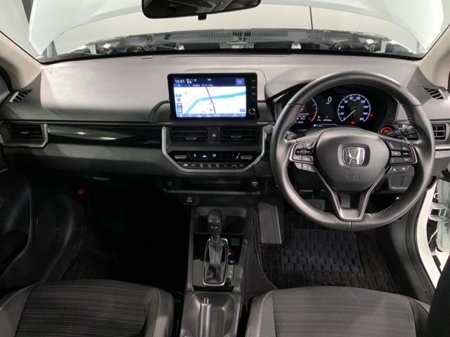 WR-V Z+ H SENSING 最長5年保証 ワンオ-ナ- ナビLXM-242ZFNi TV Rカメラ BTオ-ディオ ETC LEDライト VSA アルミ スマ-トキ- スペアキー 盗難防止装置 整備記録簿(9枚目)