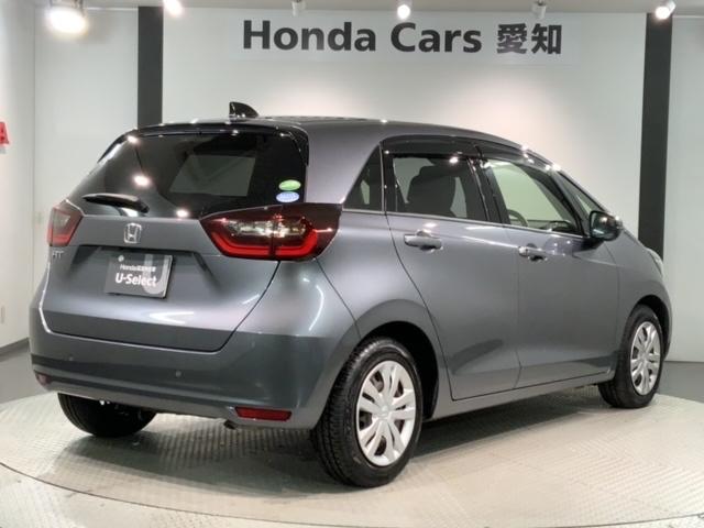 フィット ホーム　Ｈ　ＳＥＮＳＩＮＧ　最長５年保証　ナビＶＸＭ－２０５ＶＦＥｉ　ＴＶ　Ｒカメラ　ＢＴオ－ディオ　ＤＶＤ　ＥＴＣ　ＬＥＤライト　ＶＳＡ　クルコン　スマ－トキ－　スペアキ－　盗難防止装置　整備記録簿　ＡＡＣ（50枚目）