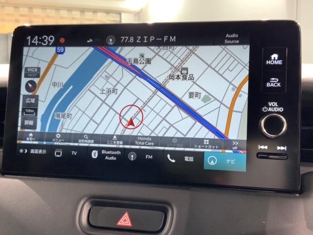 ヴェゼル e:HEVZ HSENSING 最長5年保証 禁煙 1オ-ナ- コネクトディスプレー マルチビュ-カメラ ドラレコ ETC ワイヤレス充電 LEDライト ブラインドスポット シ-トヒ-タ- アルミ 後退出庫サポート(6枚目)