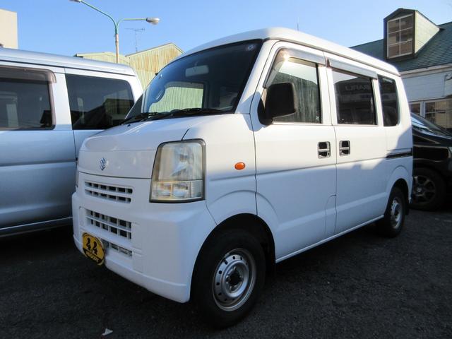 エブリイ ＰＡ　ＰＡ　エアコン　パワーステアリング　パワーウィンドウ　衝突安全ボディ　　運転席エアバッグ　助手席エアバッグ　スライドドア　ＡＴ　ＣＤ（3枚目）