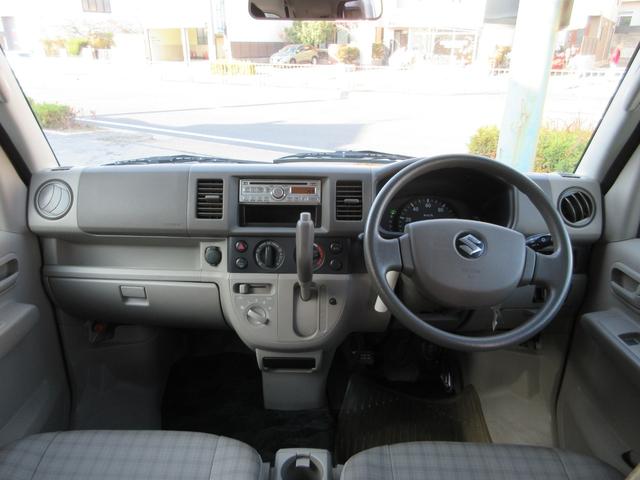 エブリイ ＰＡ　ＰＡ　エアコン　パワーステアリング　パワーウィンドウ　衝突安全ボディ　　運転席エアバッグ　助手席エアバッグ　スライドドア　ＡＴ　ＣＤ（10枚目）