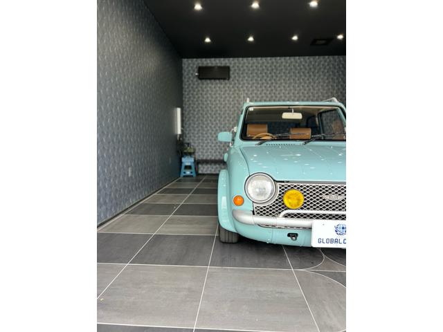 パオ ベースグレード　インテリアリメイクモトリタステアリングレトロコンポモンローショックＲＳワタナベ１３インチアルミステンレスマフラータイミングベルト交換済み（3枚目）