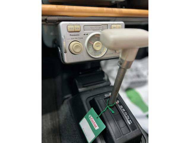 パオ ベースグレード　インテリアリメイクモトリタステアリングレトロコンポモンローショックＲＳワタナベ１３インチアルミステンレスマフラータイミングベルト交換済み（13枚目）
