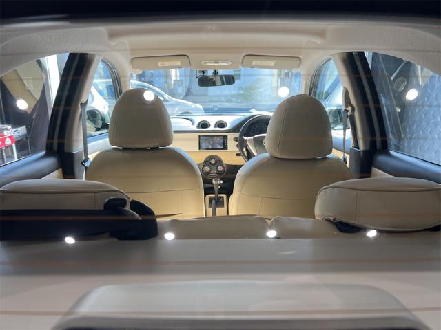 ビュート １２ＳＴプレミアム　ワンオーナー禁煙車光岡ベージュレザーシートクラシックインパネドアトリムセンターコンソールストラーダＳＤナビフルセグＴＶバックモニタードラレコＥＴＣトランクダンパーカラードホイール（40枚目）