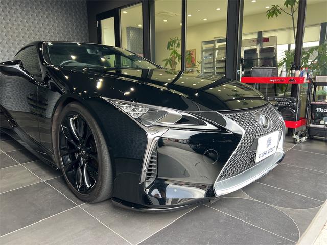 ＬＣ ＬＣ５００　Ｌパッケージ　ＴＲＤエアロキットトランクスポイラーマークレビンソンサウンドカラーＨＵＤ鍛造２１インチアルミホイールセミアリニン黒革パワーシート禁煙車ガラスルーフ（5枚目）