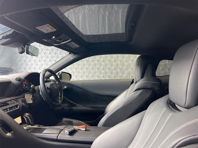 ＬＣ ＬＣ５００　Ｌパッケージ　ＴＲＤエアロキットトランクスポイラーマークレビンソンサウンドカラーＨＵＤ鍛造２１インチアルミホイールセミアリニン黒革パワーシート禁煙車ガラスルーフ（54枚目）
