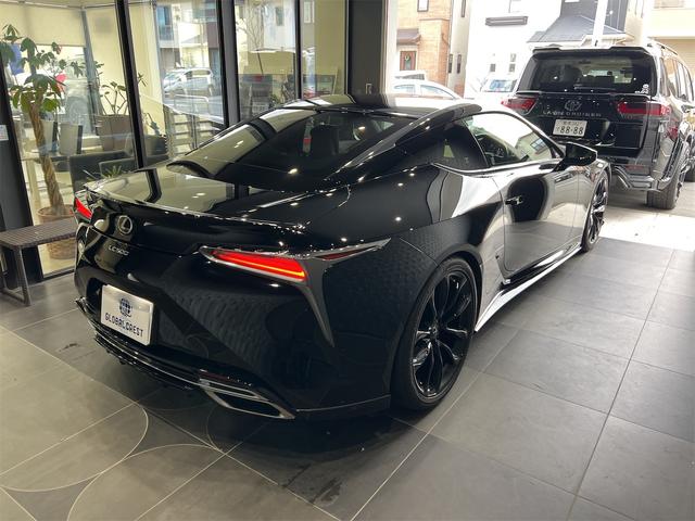 ＬＣ ＬＣ５００　Ｌパッケージ　ＴＲＤエアロキットトランクスポイラーマークレビンソンサウンドカラーＨＵＤ鍛造２１インチアルミホイールセミアリニン黒革パワーシート禁煙車ガラスルーフ（60枚目）