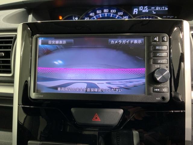 タント カスタムＲＳ　１年保証　純正ナビ　Ｒカメラ　ＣＤ　ＤＶＤ　ＢＴオーディオ　音楽録音　ＴＶ　アルミ　ＬＥＤヘッド　フォグ　スマートキー　ワンオーナー　禁煙　両側電動スライドドア　ＥＴＣ　ＡＢＳ　両席エアバック　ＥＴＣ（5枚目）