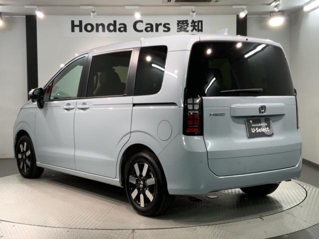 フリード エアー EX ホンダセンシング 新車保証継承 禁煙 当社デモカー ナビ BTオーディオ Rカメラ TV アルミ LEDヘッド シートヒ-タ- クルコン 両側電動スライドドア 障害物センサー スマートキー ETC(48枚目)