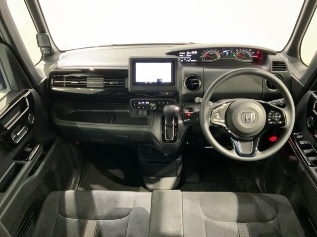 N-BOXカスタム L ホンダセンシング 最長5年保証 ナビ Rカメラ CD DVD BTオーディオ TV サイド+カーテンエアバック アルミ LEDヘッド シートヒーター クルコン 左側電動スライドドア ワンオーナー 禁煙(8枚目)