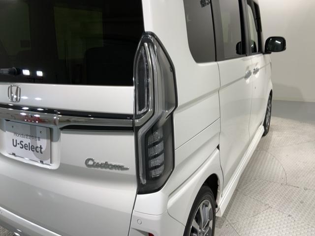 N-BOXカスタム L ホンダセンシング 最長5年保証 ナビ Rカメラ CD DVD BTオーディオ TV サイド+カーテンエアバック アルミ LEDヘッド シートヒーター クルコン 左側電動スライドドア ワンオーナー 禁煙(45枚目)