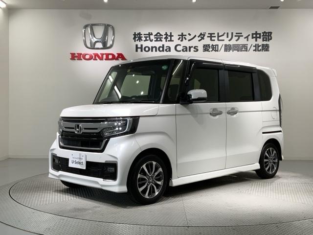 N-BOXカスタム L ホンダセンシング 最長5年保証 ナビ Rカメラ CD DVD BTオーディオ TV サイド+カーテンエアバック アルミ LEDヘッド シートヒーター クルコン 左側電動スライドドア ワンオーナー 禁煙(46枚目)