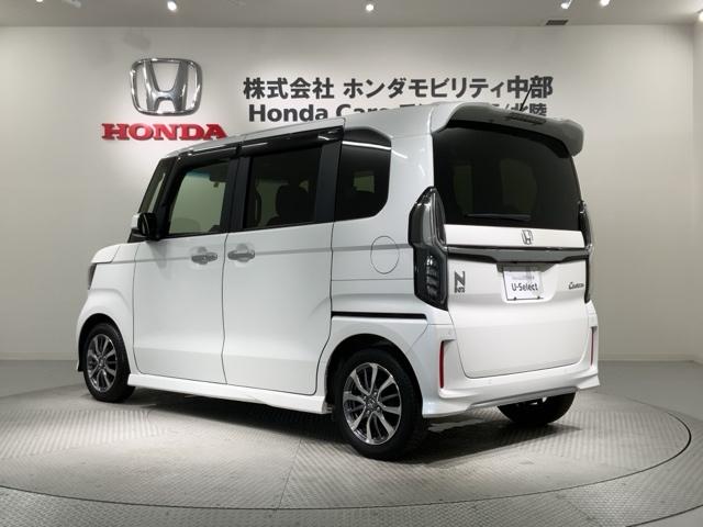 N-BOXカスタム L ホンダセンシング 最長5年保証 ナビ Rカメラ CD DVD BTオーディオ TV サイド+カーテンエアバック アルミ LEDヘッド シートヒーター クルコン 左側電動スライドドア ワンオーナー 禁煙(48枚目)