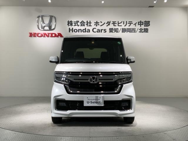N-BOXカスタム L ホンダセンシング 最長5年保証 ナビ Rカメラ CD DVD BTオーディオ TV サイド+カーテンエアバック アルミ LEDヘッド シートヒーター クルコン 左側電動スライドドア ワンオーナー 禁煙(53枚目)
