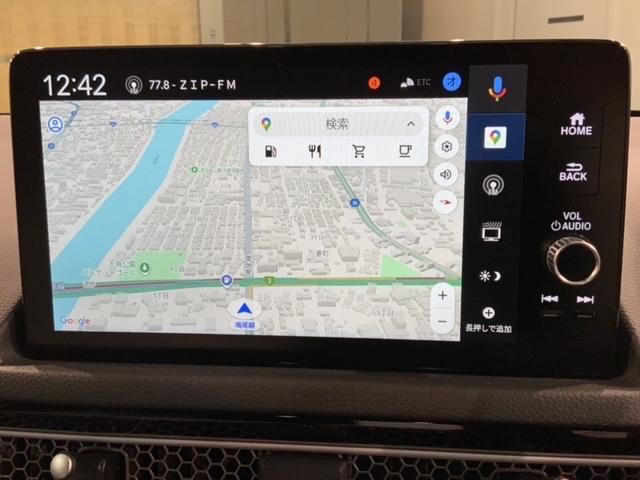 シビック e:HEV EX ホンダセンシング 最長5年保証 ナビ Rカメラ BTオーディオ TV アルミ サンルーフ シートヒーター パワーシート クルコン 障害物センサー サイド+カーテンエアバック スマートキー ETC(6枚目)