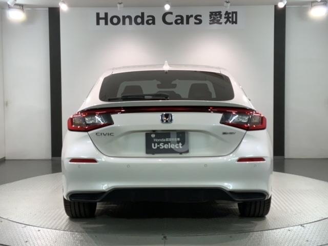 シビック e:HEV EX ホンダセンシング 最長5年保証 ナビ Rカメラ BTオーディオ TV アルミ サンルーフ シートヒーター パワーシート クルコン 障害物センサー サイド+カーテンエアバック スマートキー ETC(49枚目)