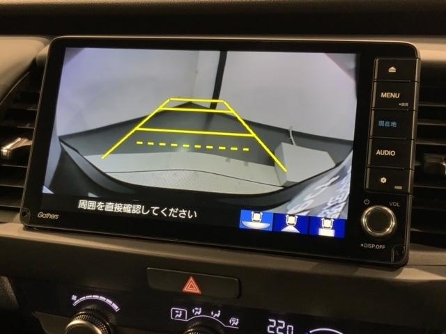 フィット e:HEVホーム ホンダセンシング 新車保証継承 禁煙 当社デモカー ナビ Rカメラ CD DVD BTオーディオ TV サイド+カーテンエアバック LEDヘッド クルコン 障害物センサー スマートキー ETC(7枚目)