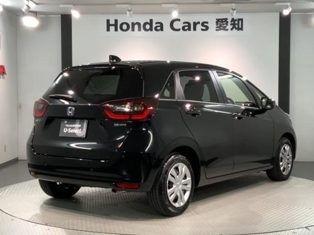 フィット e:HEVホーム ホンダセンシング 新車保証継承 禁煙 当社デモカー ナビ Rカメラ CD DVD BTオーディオ TV サイド+カーテンエアバック LEDヘッド クルコン 障害物センサー スマートキー ETC(50枚目)