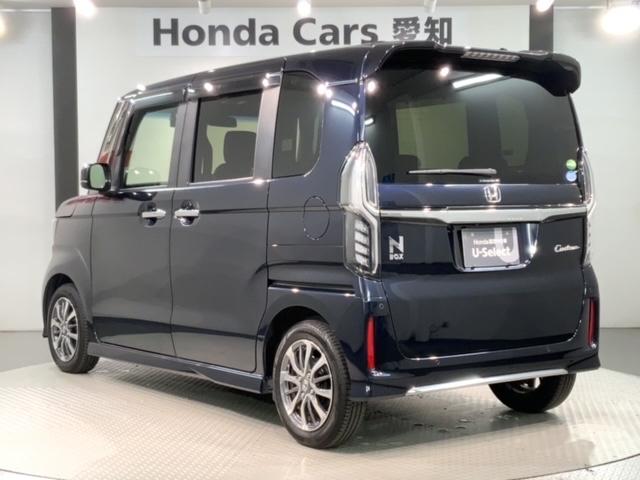N-BOXカスタム L ホンダセンシング 最長5年保証 ナビ CD DVD BTオーディオ TV サイド+カーテンエアバック アルミ LEDヘッド シートヒーター クルコン ドラレコ ワンオーナー 障害物センサー 禁煙(48枚目)