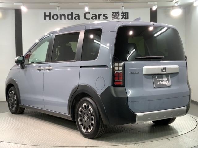 フリード クロスター ホンダセンシング 新車保証継承 禁煙 当社デモカー ナビ BTオーディオ TV サイド+カーテンエアバック アルミ LEDヘッド フォグ シートヒーター クルコン 障害物センサー 両側電動スライドドア(48枚目)