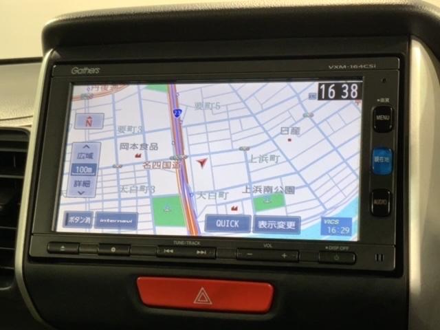 N-BOX G・Lパッケージ 喫煙車 いまコレ+新品マット付 最長2年保証 ナビ Rカメラ CD BTオーディオ TV ABS 両席エアバック 左側電動スライドドア スマートキー 横滑り防止装置 イモビライザー ETC(5枚目)