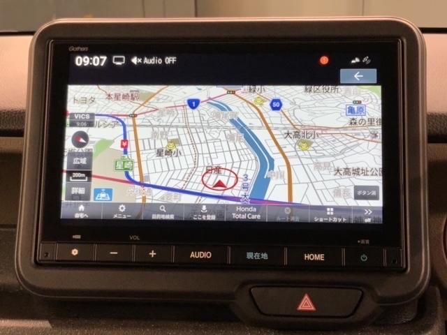 N-BOXジョイ ターボ ホンダセンシング 新車保証継承 禁煙 当社デモカー ナビ Rカメラ BTオーディオ TV サイド+カーテンエアバック LEDヘッド シートヒーター クルコン 障害物センサー 両側電動スライドドア(6枚目)