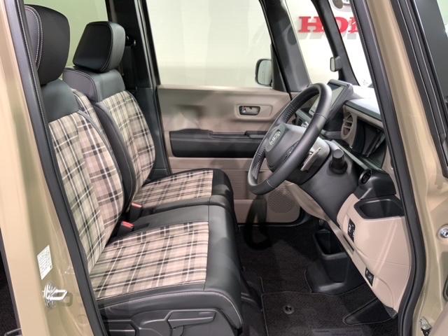 N-BOXジョイ ターボ ホンダセンシング 新車保証継承 禁煙 当社デモカー ナビ Rカメラ BTオーディオ TV サイド+カーテンエアバック LEDヘッド シートヒーター クルコン 障害物センサー 両側電動スライドドア(17枚目)