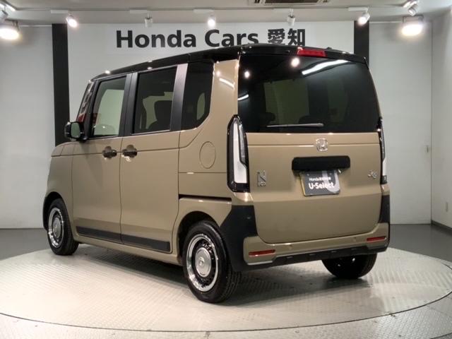 N-BOXジョイ ターボ ホンダセンシング 新車保証継承 禁煙 当社デモカー ナビ Rカメラ BTオーディオ TV サイド+カーテンエアバック LEDヘッド シートヒーター クルコン 障害物センサー 両側電動スライドドア(48枚目)