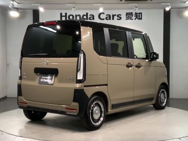 N-BOXジョイ ターボ ホンダセンシング 新車保証継承 禁煙 当社デモカー ナビ Rカメラ BTオーディオ TV サイド+カーテンエアバック LEDヘッド シートヒーター クルコン 障害物センサー 両側電動スライドドア(50枚目)