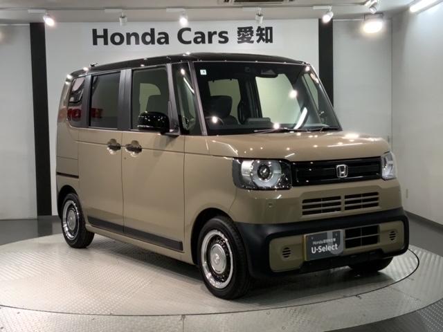 N-BOXジョイ ターボ ホンダセンシング 新車保証継承 禁煙 当社デモカー ナビ Rカメラ BTオーディオ TV サイド+カーテンエアバック LEDヘッド シートヒーター クルコン 障害物センサー 両側電動スライドドア(52枚目)