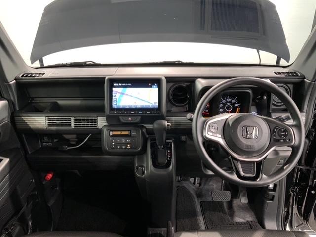 N-VAN ファン・ターボ ホンダセンシング 新車保証継承 禁煙 当社デモカー ナビ Rカメラ BTオーディオ TV LEDヘッド フォグ クルコン 障害物センサー 両側スライドドア 横滑り防止装置 スマートキー イモビライザー(9枚目)