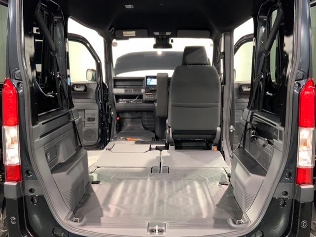N-VAN ファン・ターボ ホンダセンシング 新車保証継承 禁煙 当社デモカー ナビ Rカメラ BTオーディオ TV LEDヘッド フォグ クルコン 障害物センサー 両側スライドドア 横滑り防止装置 スマートキー イモビライザー(19枚目)