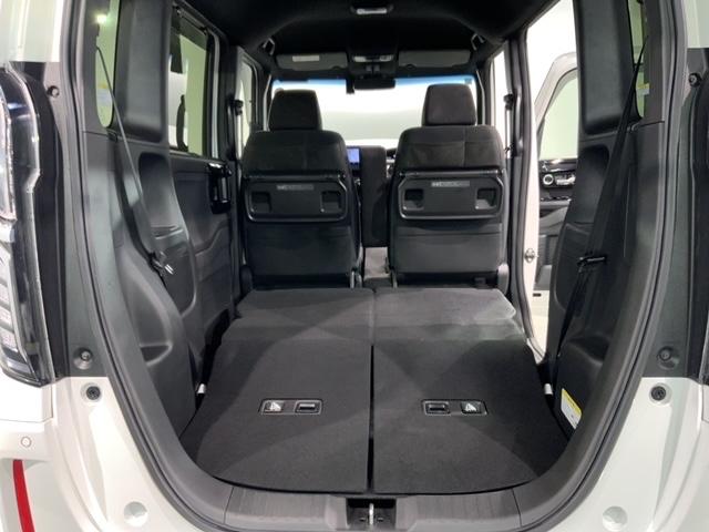 N-BOXカスタム L ホンダセンシング ナビ Rカメラ CD DVD BTオーディオ アルミ LEDヘッド フォグ シートヒーター スマートキー 左側電動スライドドア ワンオーナー 禁煙 障害物センサー 横滑り防止装置(19枚目)