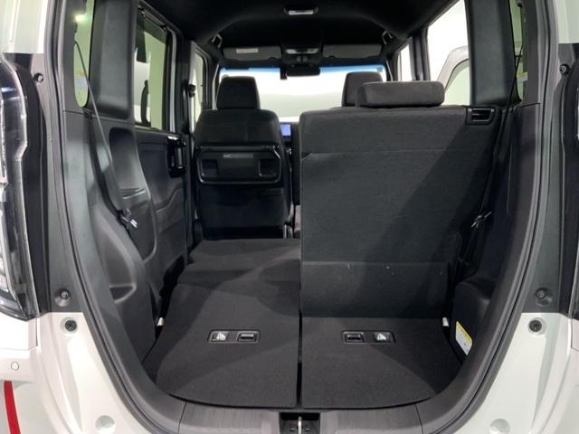 N-BOXカスタム L ホンダセンシング ナビ Rカメラ CD DVD BTオーディオ アルミ LEDヘッド フォグ シートヒーター スマートキー 左側電動スライドドア ワンオーナー 禁煙 障害物センサー 横滑り防止装置(37枚目)