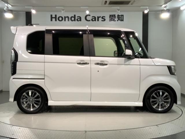 N-BOXカスタム L ホンダセンシング ナビ Rカメラ CD DVD BTオーディオ アルミ LEDヘッド フォグ シートヒーター スマートキー 左側電動スライドドア ワンオーナー 禁煙 障害物センサー 横滑り防止装置(51枚目)