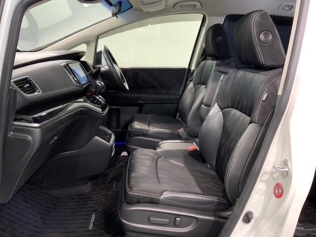 オデッセイハイブリッド ハイブリッドアブソルート・ＥＸホンダセンシング　最長５年保証　ナビ　Ｒ席モニター　マルチビュカメラ　ＣＤ　ＤＶＤ　ＢＴオーディオ　音楽録音　ＴＶ　アルミ　ＬＥＤヘッド　シートヒ－タ－　パワーシート　ワンオーナー　禁煙　障害物センサー　両側電動ドア（26枚目）