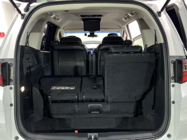 オデッセイハイブリッド ハイブリッドアブソルート・ＥＸホンダセンシング　最長５年保証　ナビ　Ｒ席モニター　マルチビュカメラ　ＣＤ　ＤＶＤ　ＢＴオーディオ　音楽録音　ＴＶ　アルミ　ＬＥＤヘッド　シートヒ－タ－　パワーシート　ワンオーナー　禁煙　障害物センサー　両側電動ドア（34枚目）