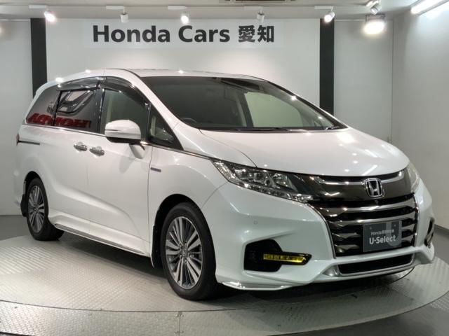 オデッセイハイブリッド ハイブリッドアブソルート・ＥＸホンダセンシング　最長５年保証　ナビ　Ｒ席モニター　マルチビュカメラ　ＣＤ　ＤＶＤ　ＢＴオーディオ　音楽録音　ＴＶ　アルミ　ＬＥＤヘッド　シートヒ－タ－　パワーシート　ワンオーナー　禁煙　障害物センサー　両側電動ドア（47枚目）