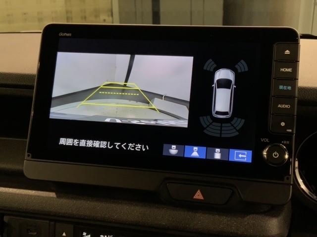 Ｎ－ＢＯＸカスタム コーディネートスタイル　ホンダセンシング　ナビ　Ｒカメラ　ＣＤ　ＤＶＤ　ＢＴオーディオ　音楽録音　ＴＶ　アルミ　ＬＥＤヘッド　フォグ　シートヒーター　クルコン　横滑り防止装置　障害物センサー　両側電動スライドドア　ＥＴＣ（7枚目）